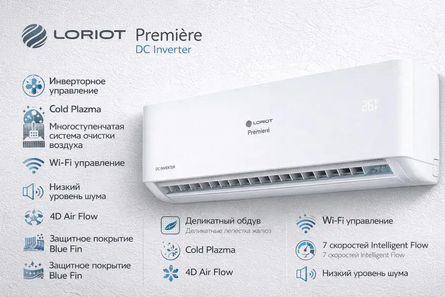Кондиционер Loriot Premiere DC Inverter